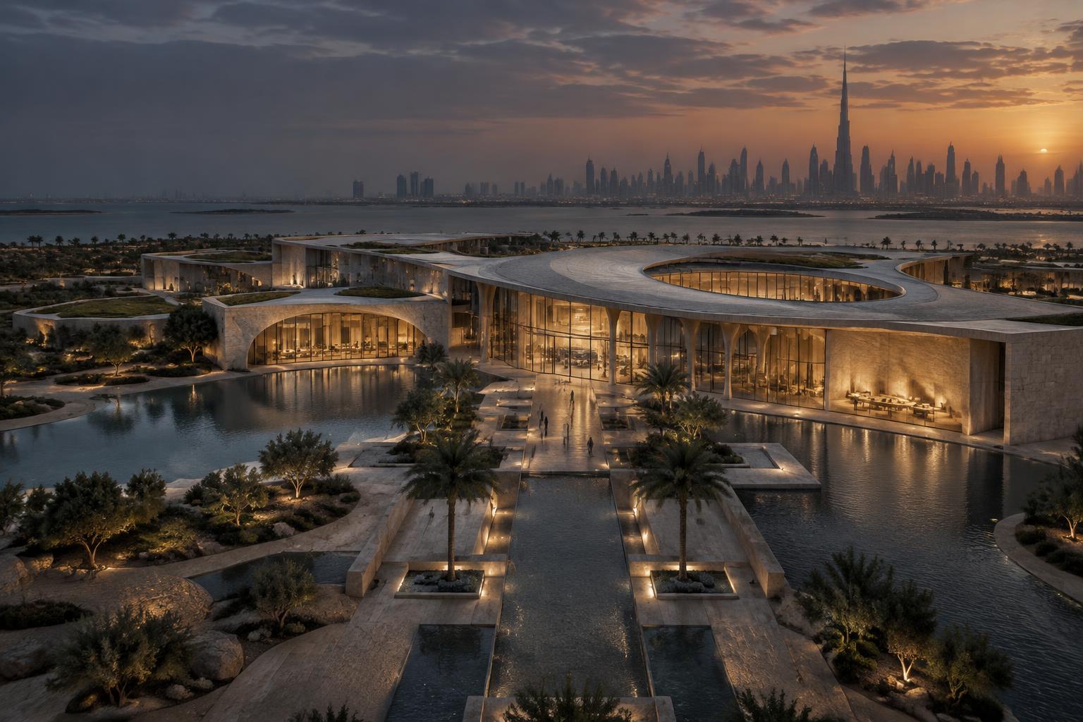 Future healthcare landmark integrated into Dubai's coastline